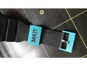 montre-bracelet de pièces les bracelets 3d print model - Mito3D