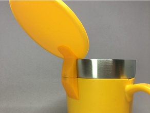 thermos jdc-350 351 lid hanger kitchen & dining coffee mug 3d print model - Mito3D