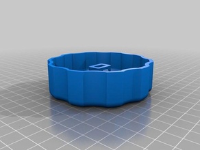banheira botão casa de banho substituição peça o quarto 3d print model - Mito3D