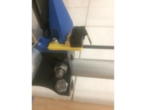 Endabschalter clamp rollermount mpcnc 525 Werkzeugmaschinen 3d print model - Mito3D