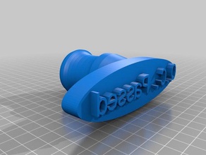 meu personalizados customizeable carimbo sinais e logotipos personalizado 3d print model - Mito3D