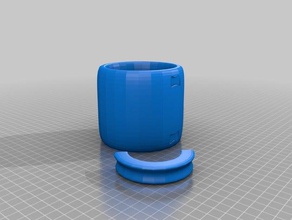 coffee mug rx 3d printing 3d print model - Mito3D