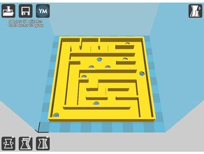 marble maze giochi 3d print model - Mito3D