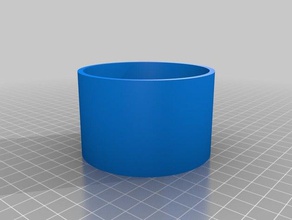 la mia su misura di contenitori rotondi - 3 cm spessore i 3d print model - Mito3D