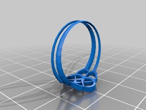 anillo de compromiso accesorios 3d print model - Mito3D
