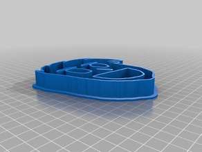 mein benutzerdefinierter cookie-cutter-customizer Küche und Esszimmer kundengebundene 3d print model - Mito3D