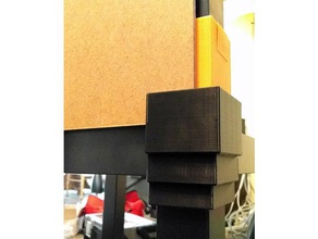 lack table enclosure - side panel brace diy 3d print model - Mito3D