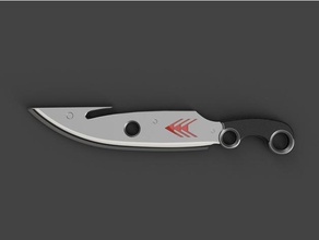 couteau de chasseur L'impression 3d 3d print model - Mito3D