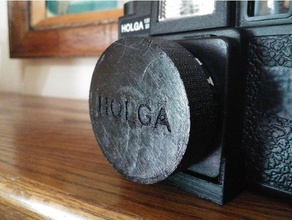 holga 120 lens cap 3d print model - Mito3D