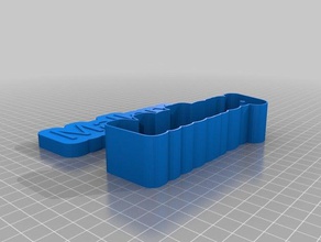 mallory caixa de texto brinquedos & games personalizado 3d print model - Mito3D