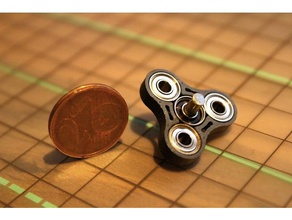 trini fidget spinner toys & games desk toy edc hand focus tool 3d print model - Mito3D