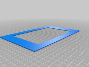 yatak çevresi dikdörtgen yazıcınızı kalibre tesviye 3d baskı testleri 3d print model - Mito3D