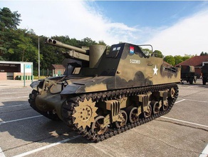 100 1 sexton 25pdr sp araç topçu alevler savaş tank wargaming 3d print model - Mito3D