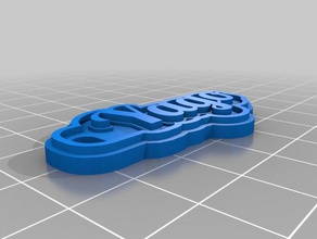 llavero yago i portachiavi su misura 3d print model - Mito3D