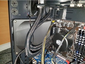 CPU soğutucu kanal mm x 55 bilgisayar 3d print model - Mito3D