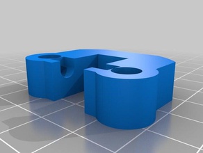 tendeur de courroie utilisation tronxy p802ma L'imprimante 3d pièces 3d print model - Mito3D