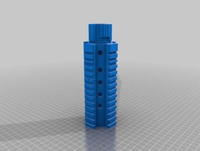 3d slash nerf m4 barrel 3d print model - Mito3D