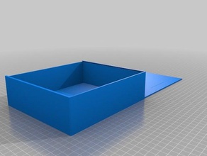 194 x 174 56 sliding lid box containers customized 3d print model - Mito3D