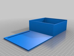 158 x 60 3 - intro para cust box containers customized 3d print model - Mito3D
