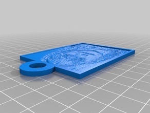 mackenzie-mon 2d art su misura 3d print model - Mito3D