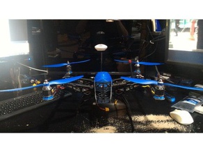 hercules 500mm quadcopter cúpula r c veículos fc montagem hobbyking 3d print model - Mito3D