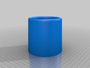 aufrecht WC-Bürstenhalter Bad customizer 3d print model - Mito3D