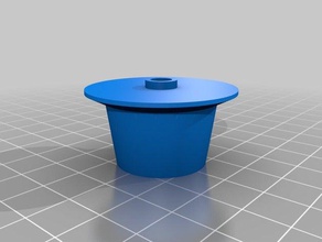 my customized knob crank builder replacement parts 3d print model - Mito3D