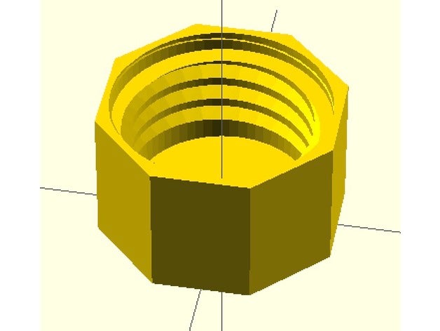 tabasco tapa de reemplazo cocina y comedor tapón rosca 3D print model - Mito3D