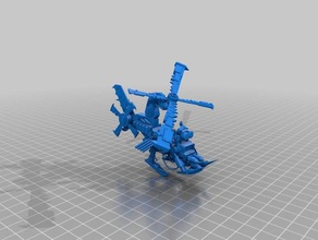 hurda copta oyunlar 40k deffkopta ork warhammer wh40k 3d print model - Mito3D