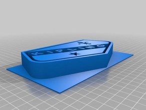 escudo instituto kipling de irapuato La impresión en 3d el escuela 3d print model - Mito3D