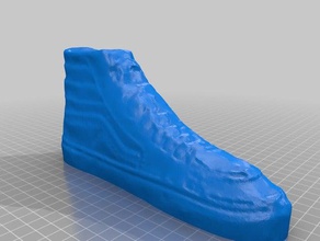 vans sk8 hı kağıt ağırlığı modelleri ayakkabı 3d print model - Mito3D