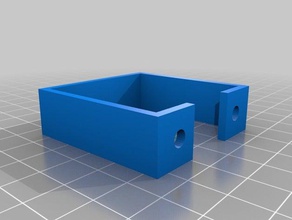 blower fan bracket 3d printing 3d print model - Mito3D