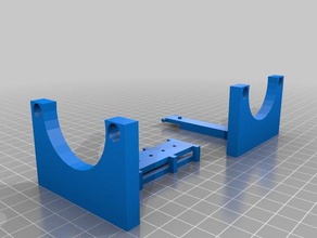adjustable filament spool holder 3d printer accessories 3d print model - Mito3D