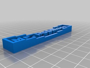 mr robinson de la placa identificación aprendizaje personalizado 3d print model - Mito3D