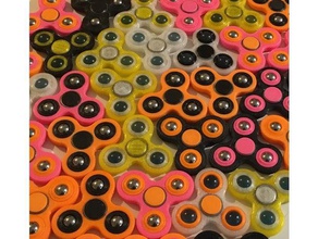 spinner fügt Murmeln lose Lager mechanische Spielzeuge 608 608zz ball fidget einfügen Marmor mrrf mrrf2017 tri-spinner 3d print model - Mito3D