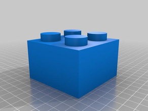 dev 2x2 lego oyunlar 3d print model - Mito3D
