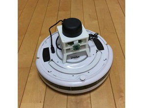 roomblock robot aprendizaje de la navegación ros robótica el roomba rplidar 3d print model - Mito3D