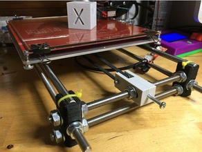 ajustável eixo y tensor i3 Impressora 3d de peças 3d print model - Mito3D