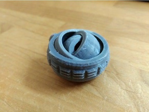 yet other gyro keychain keychains 3d print model - Mito3D