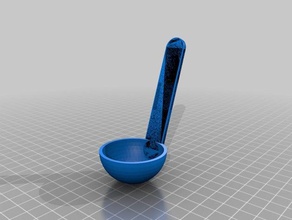 detergent measurement spoon kitchen & dining 3d print model - Mito3D