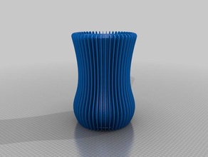 meine angepasste bezier-vase Mathe-Kunst kundengebundene 3d print model - Mito3D