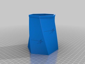 vaso bureau de personnalisé 3d print model - Mito3D