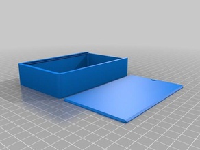 box-Akku Container kundengebundene 3d print model - Mito3D