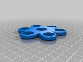 6 penny fidget spinner jouets mécaniques personnalisé 3d print model - Mito3D