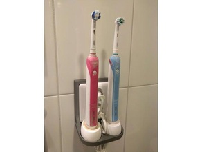 brosse à dents stand L'impression 3d oral-b oralb prise de courant le 3d print model - Mito3D