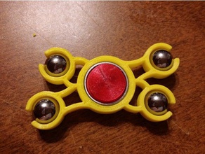 odd spin fidget spinner toys & games 3d print model - Mito3D