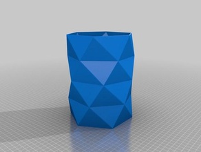 özel parametrik hexagon kutumu kaplar özelleştirilmiş 3d print model - Mito3D