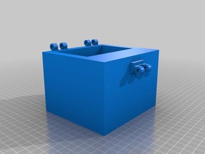 caixa de clips cinto A impressão 3d 3d print model - Mito3D