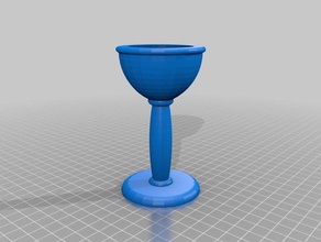 cálice A impressão 3d legal taça copo de vidro o vaso flor harry potter aleatório 3d print model - Mito3D