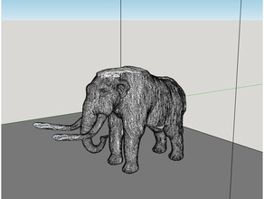 mastodon hayvanlar 3d print model - Mito3D
